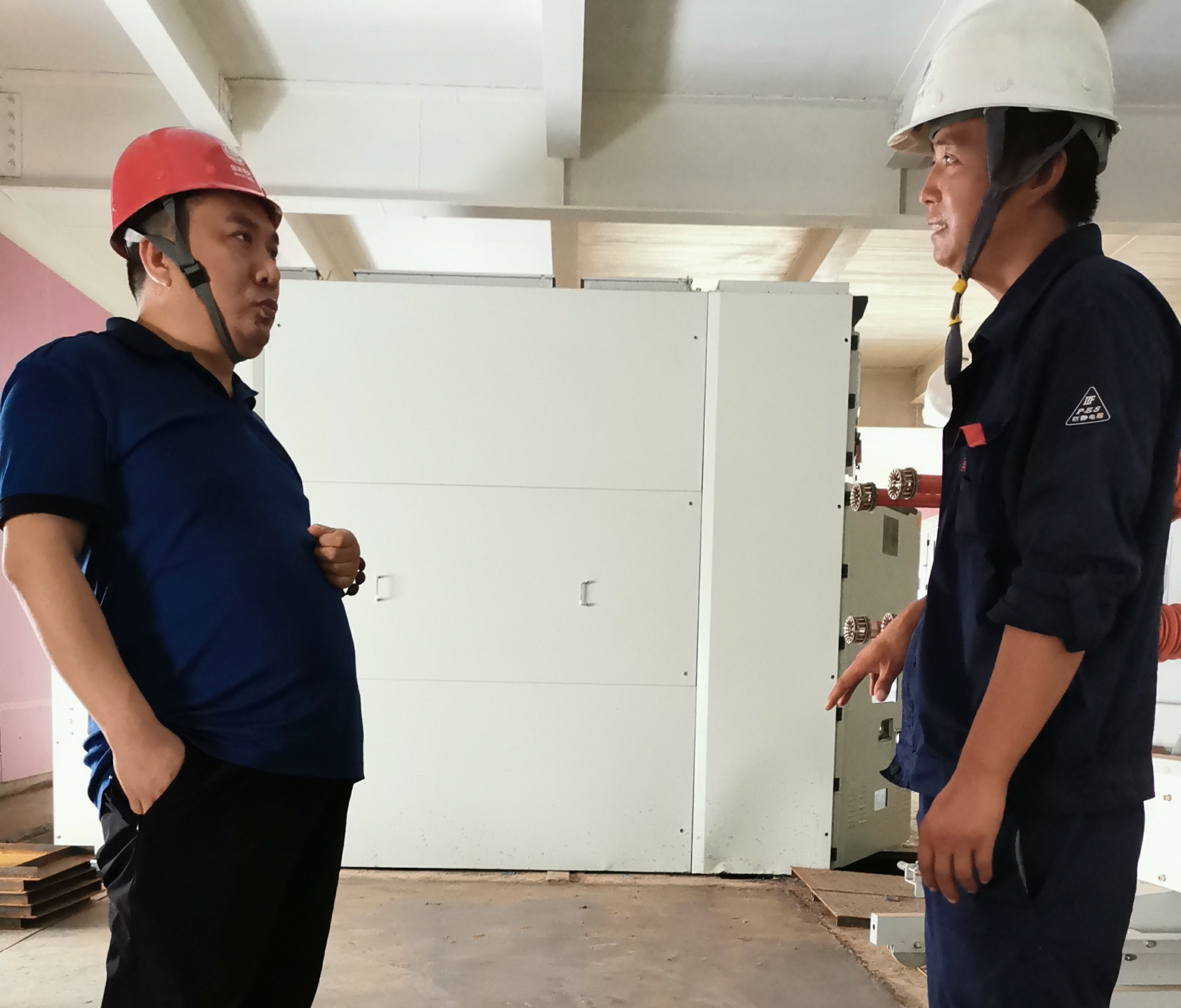 三源建設董事長(cháng)蘇志偉到武安項目部現場(chǎng)視察